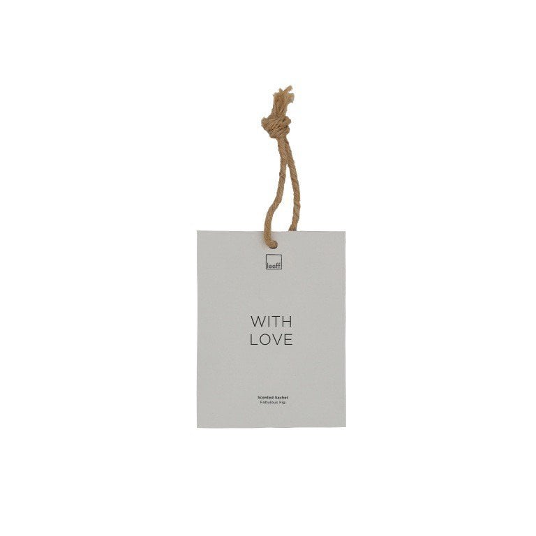Leeff Scented Sachet Fabulous Fig - With love