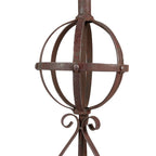 Tuindecoratie Ø16x61 cm Rood Bruin IJzer Ornament