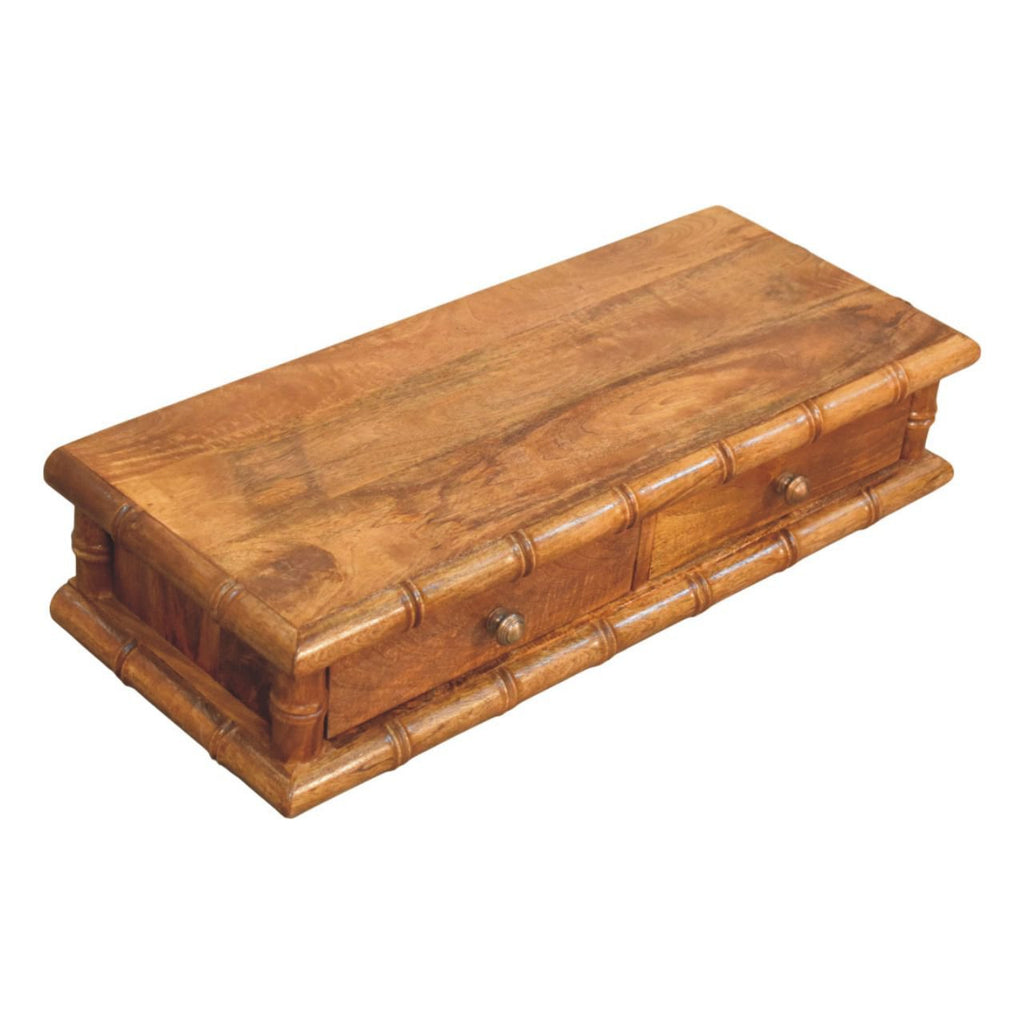 Bamboe wandconsole