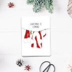 Kerstmis komt eraan - Kerstkaart 10 set