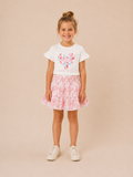 Funkle T-shirt Snow White – Lycra Slub Jersey & Cotton Poplin