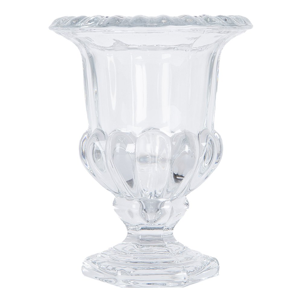 Vaas Ø 12x15 cm Transparant Glas