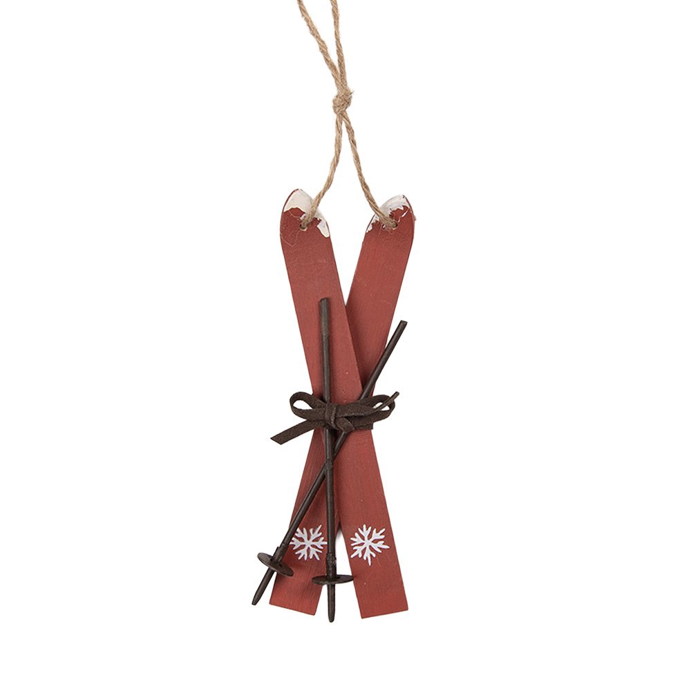 Hanger 5x2x15 cm Rood Hout