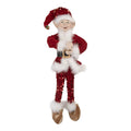 Decoratie Elf 17x12x52 cm Rood Synthetisch