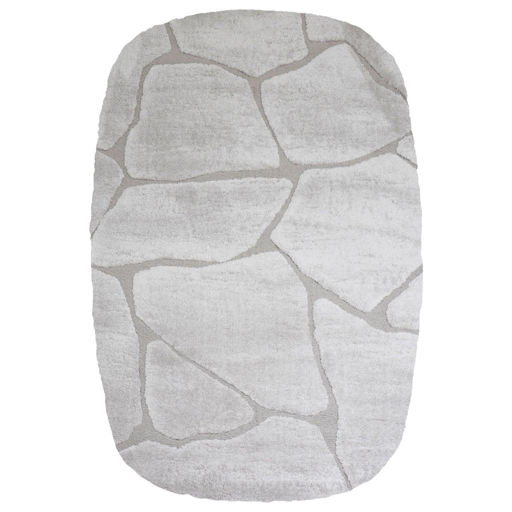 Vloerkleed Macy Beige - Rounded Corners 160 x 230 cm
