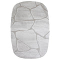 Vloerkleed Macy Beige - Rounded Corners 160 x 230 cm