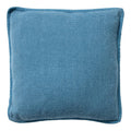 Dutch Decor Bowie - Kussen 45x45 cm - Gewassen katoen - Provinciaal Blauw - Blauw