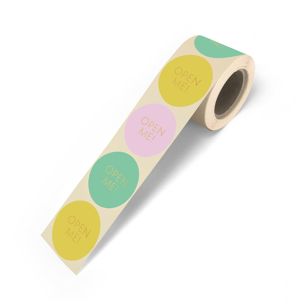 Spring '25 Text cadeaustickers op rol - 500 stuks