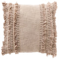 Dutch Decor Fara - Kussen 45x45 cm - 100% katoen - Puimsteen - Beige