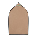 Spiegel 17x2x26 cm Bruin Zwart polyresin wandspiegel