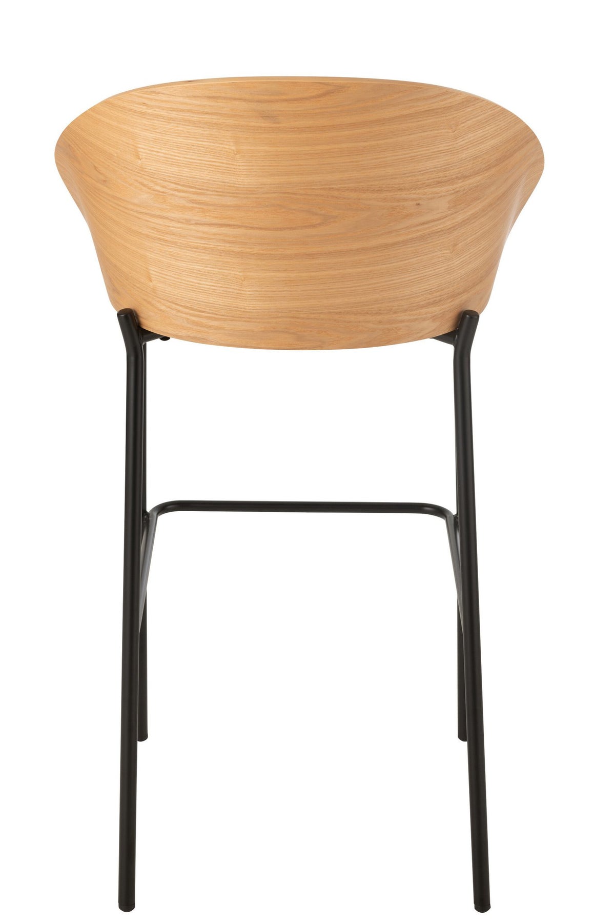 J-Line Barstoel Lone Multiplex/Metaal Naturel/Beige