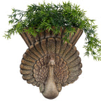 Bloempot 36x12x39 cm Bruin Keramisch materiaal Pauw
