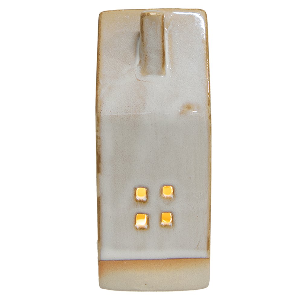 Decoratie Huis 12 cm Beige Porselein