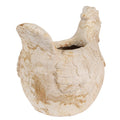 Bloempot Kip 31x20x27 cm Beige Keramisch materiaal
