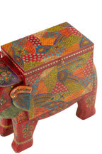 J-Line Koffer Olifant Delhi Mango Hout Mix