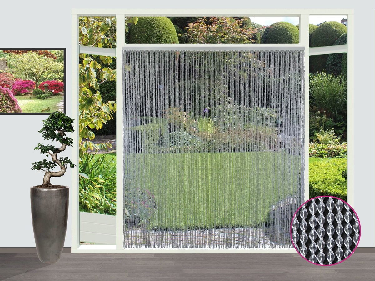 Vliegengordijn Evora Transparant 90x210 cm