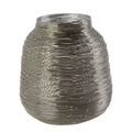 Lantaarn Ijzer kira zilver h25 d20cm