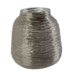Lantaarn Ijzer kira zilver h25 d20cm