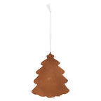 Kersthanger Kerstboom 9x1x10 cm Wit Kunststof