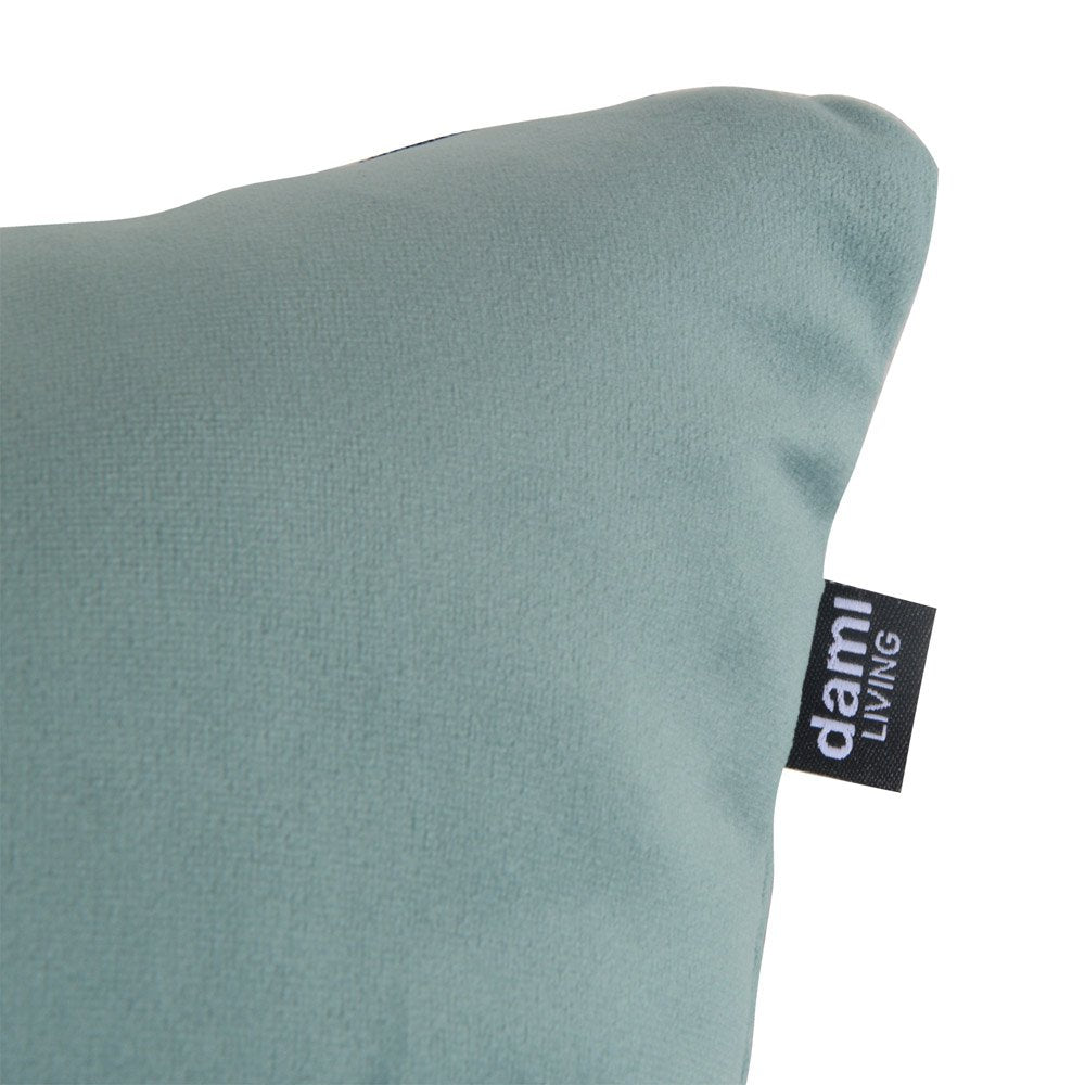 Sierkussen Cushy Woonkamer Slaapkamer Vierkant 45x45cm - Fluweel Mintgroen