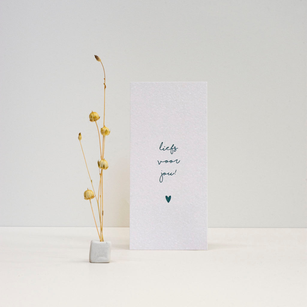 Little Box Dried Flower "Liefs voor jou"