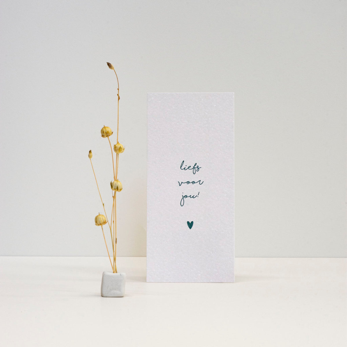 Little Box Dried Flower "Liefs voor jou"