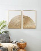 Schilderij Roberval Goud 53x73 cm