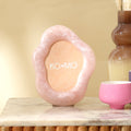 Roze organische vorm hars fotolijst 5x7 inch decor