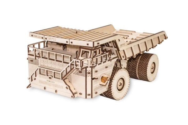 Eco Wood Art (EWA) 3D Mechanische Puzzel, Vrachtwagen Belaz 75710, 563, 43,5x21x17,5cm