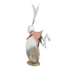 Decoratie Beeld Konijn 56 cm Wit Metaal