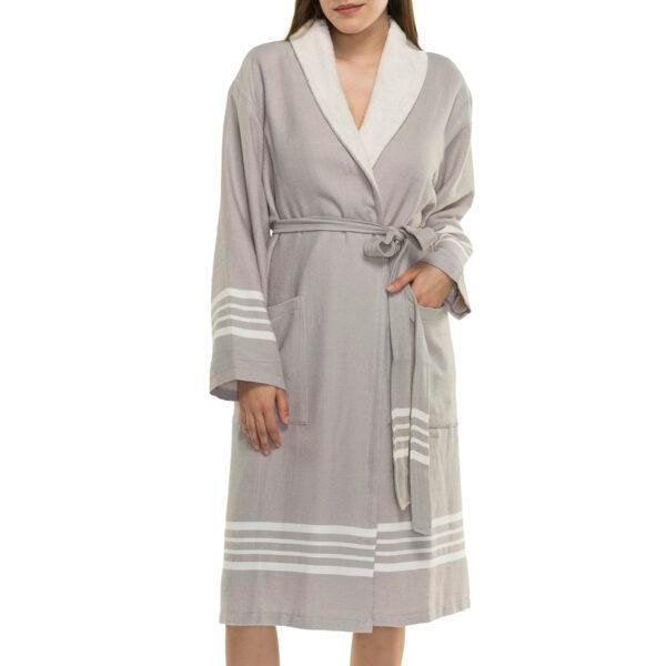 Hamam Badjas Him and Her Taupe