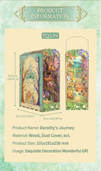 Tonecheer, DIY Book Nook, Dorothy's Journey, TQ139, 19x10x25,6cm