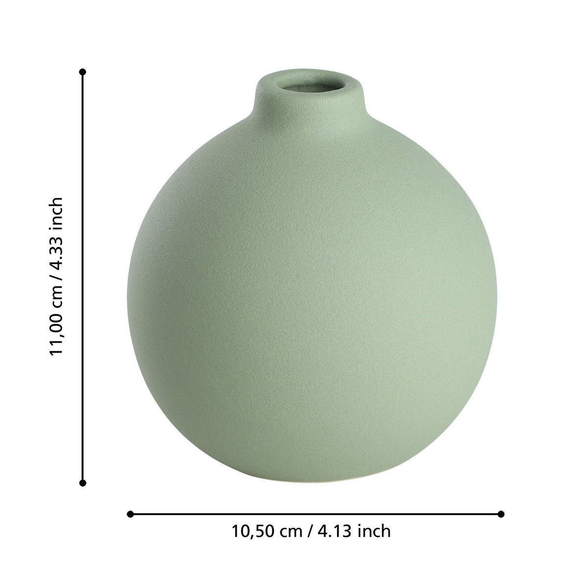 Vaas Anjabe Groen 10,5x11cm