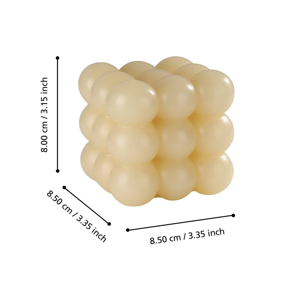 LED Cream Choshi Kaart 9x9x8 cm