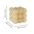 LED Cream Choshi Kaart 9x9x8 cm
