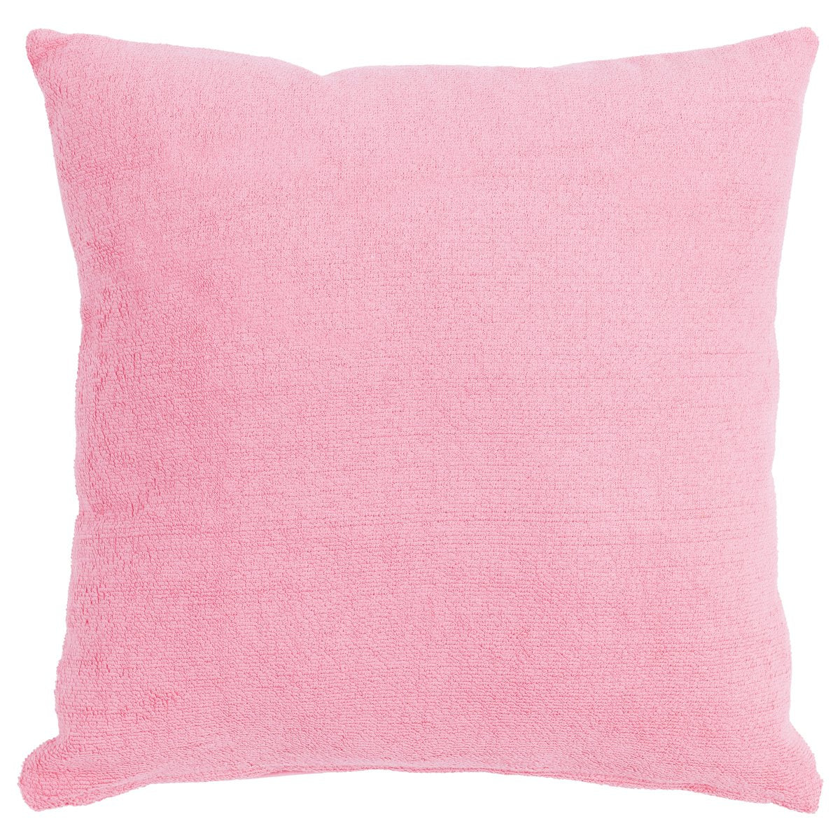 Flannel kussen roze 45x45cm