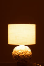 J -Line Lamp - Schelp - Wit - Small