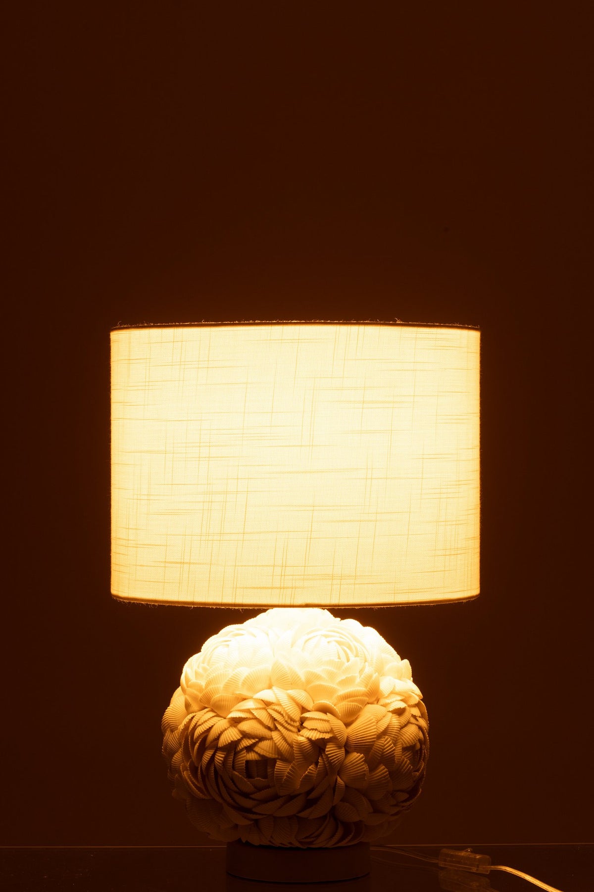 J -Line Lamp - Schelp - Wit - Small