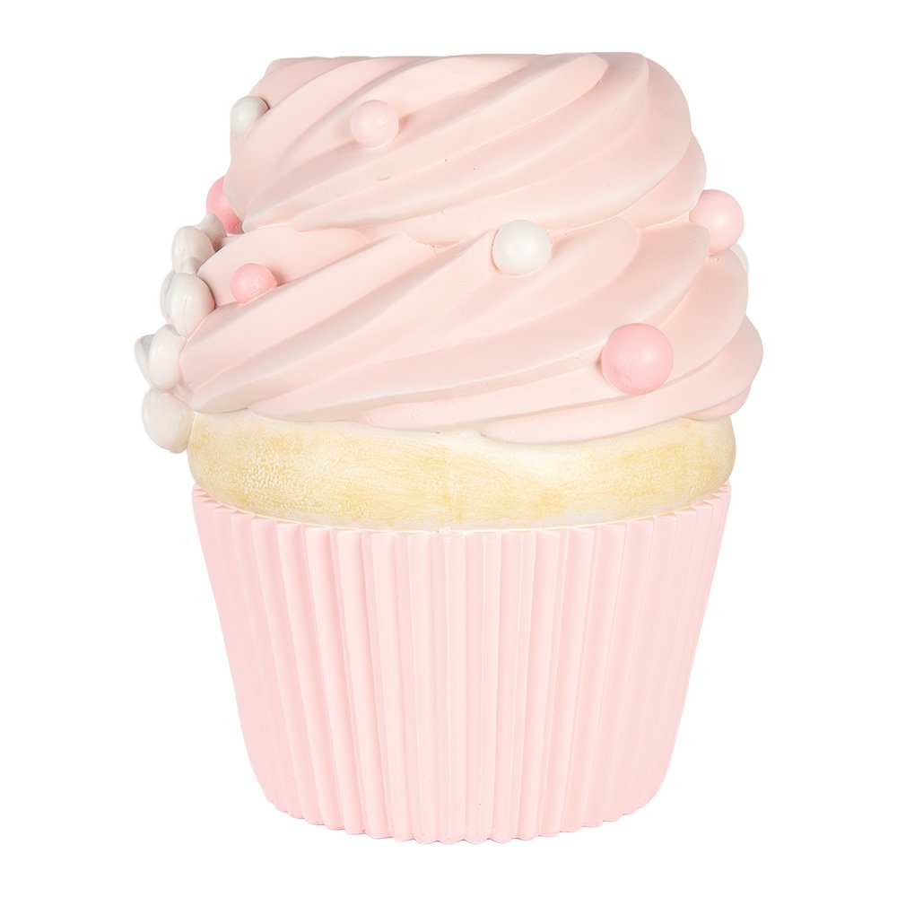 Decoratie Krukje Roze Kunststof