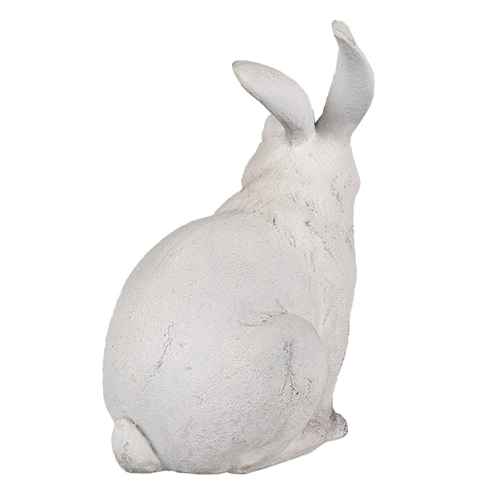Beeld Konijn 21 cm Beige Polyresin Paasdecoratie