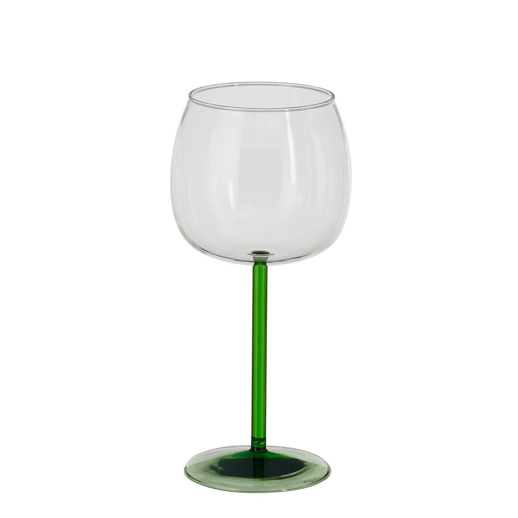 Riga wijnglas groen