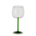Riga wijnglas groen