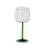 Riga wijnglas groen