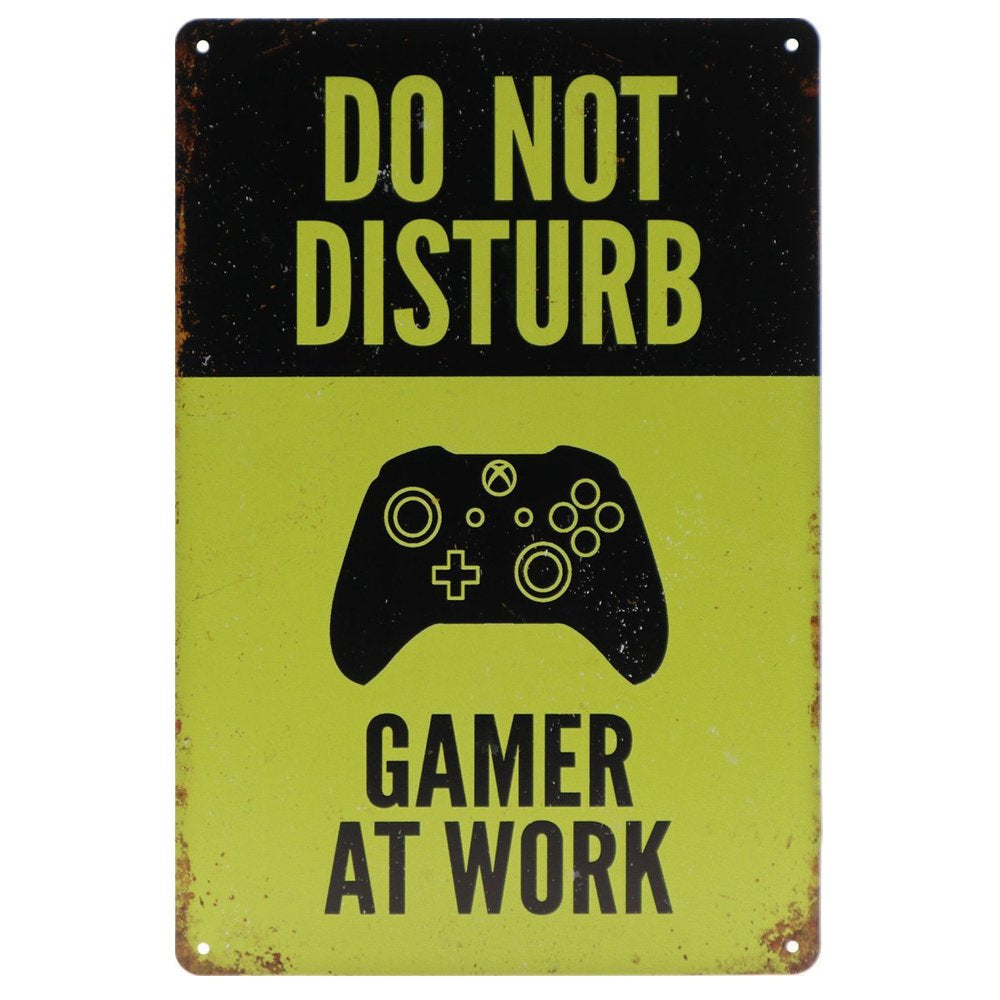 Stoor gamer Retro Wandbord 30x20 niet
