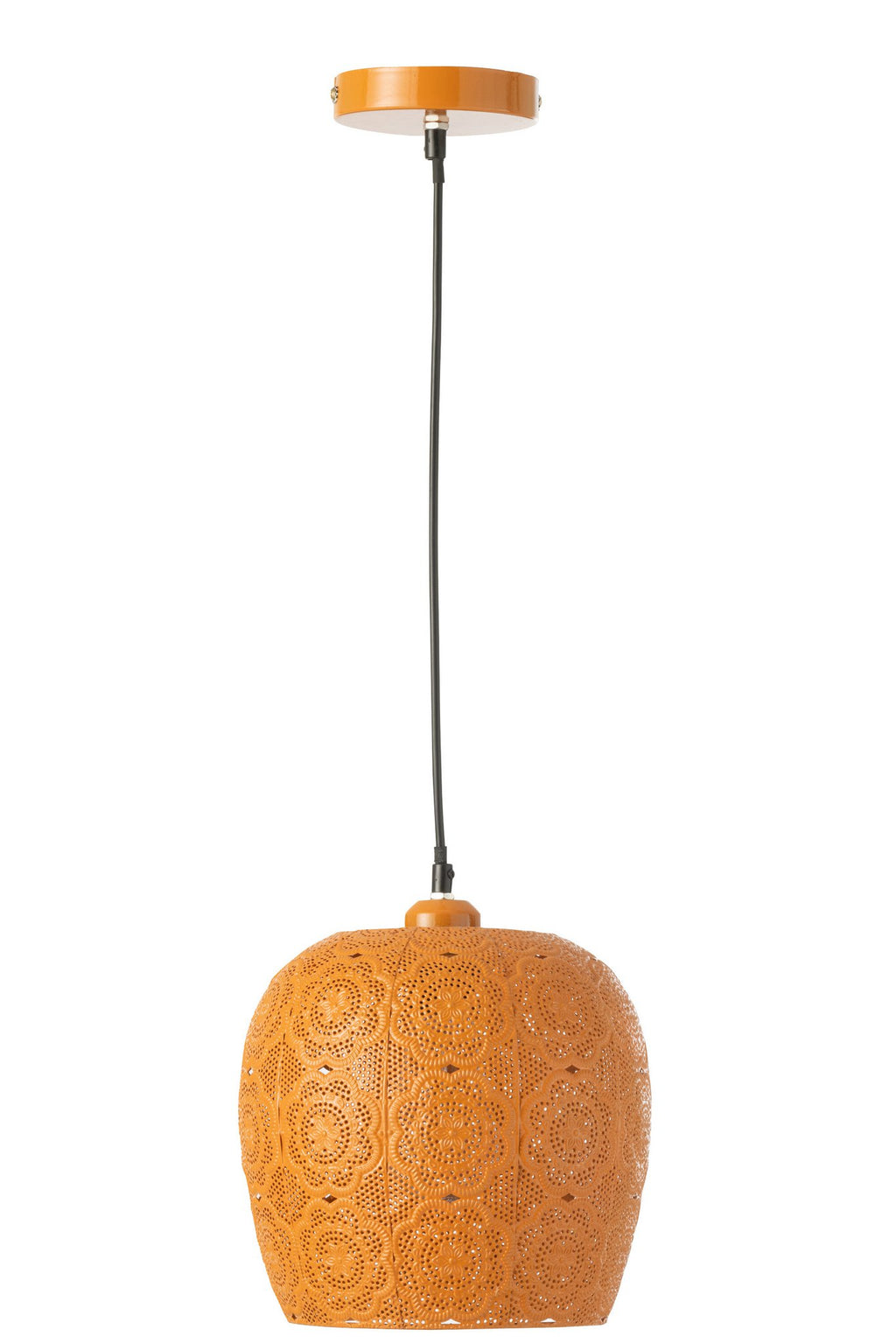 J-Line Hanglamp Alive Metaal Oranje