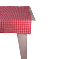 Levy Check Tafelkleed Textiel rood 100x100cm
