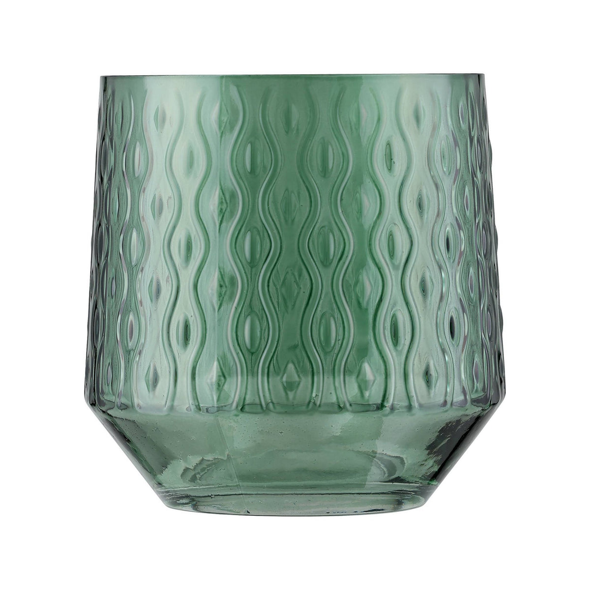 Windlicht Bezamby Groen 14x14cm