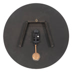 Wandklok 58x4 cm Bruin MDF Muurklok