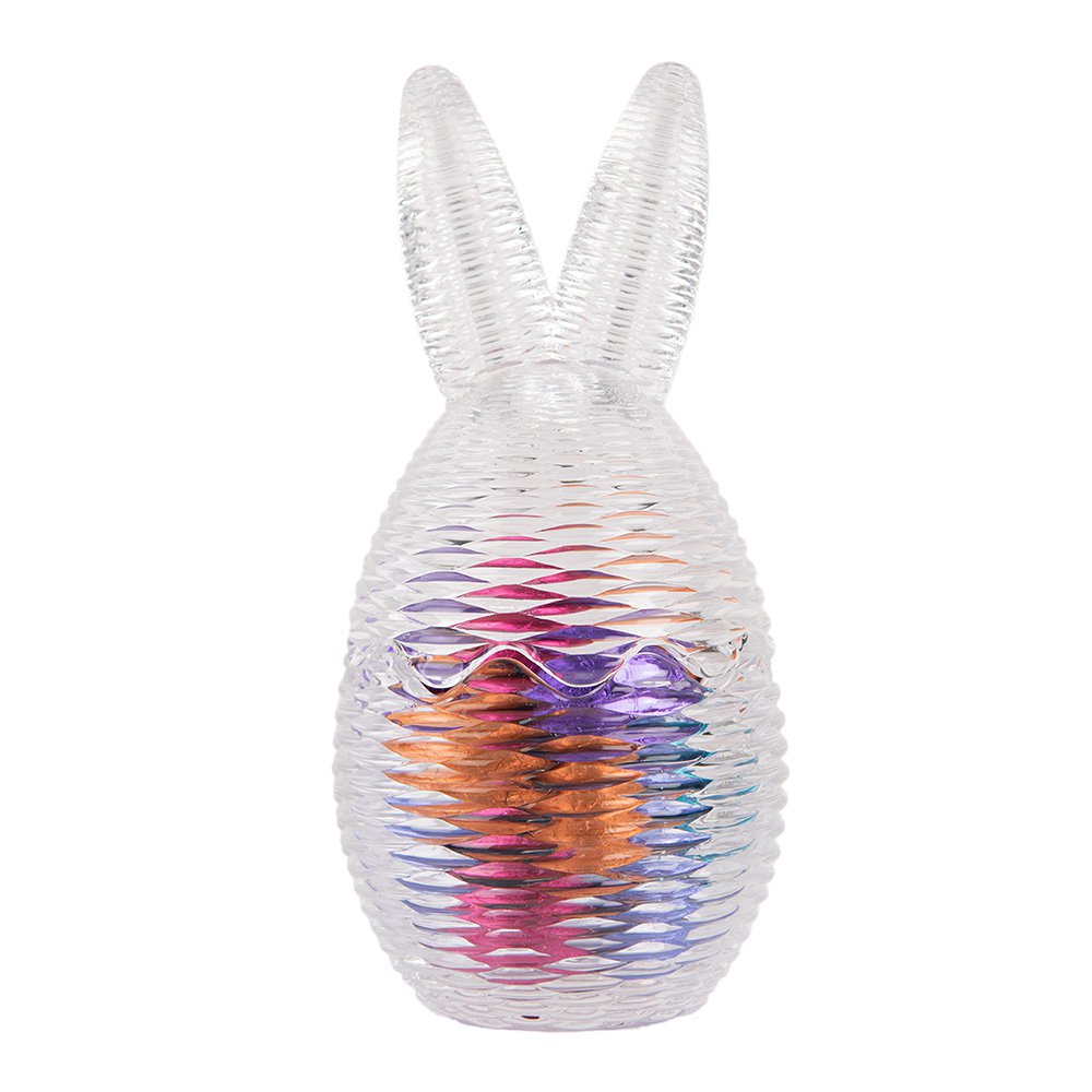 Glazen potje Ei Ø 8x17 cm Transparant Glas
