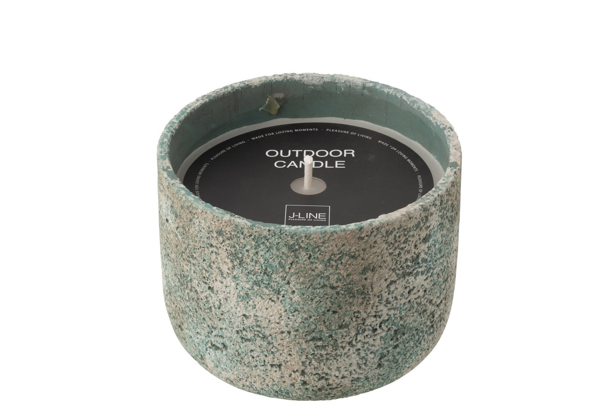 J-Line buitenkaars Rond - blauw - L - 47U